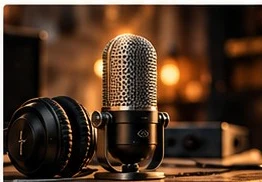 Podcast microphone